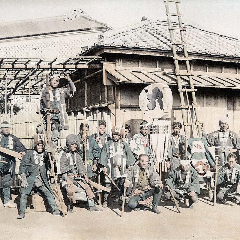 Edo Era Fire Suppression and Sanitation Zoning (1700, 1868)